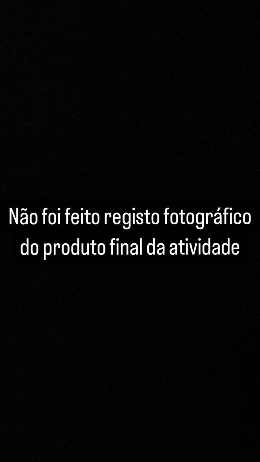 Resultado da atividade experimental